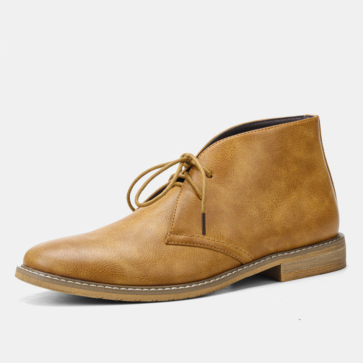 Bottines classiques pour homme style vintage