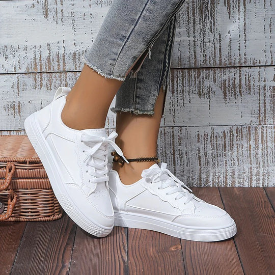Baskets blanches pour femmes