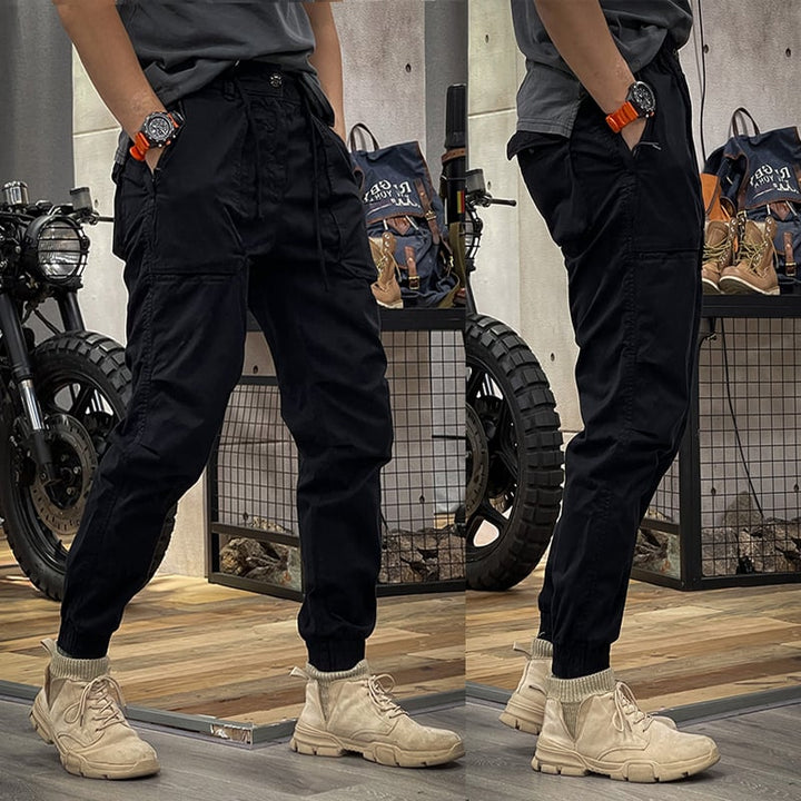 Pantalon cargo stretch pour hommes alliant confort et style