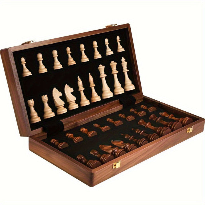 Jeu d'échecs en bois