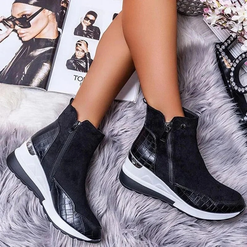 Bottines orthopédiques en cuir pour femmes : Élégance et confort au quotidien
