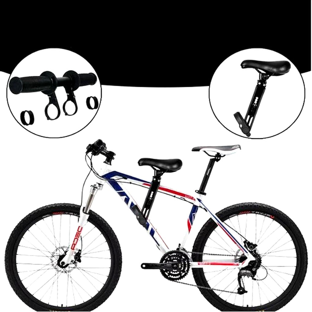 Guidon de vélo pour enfant et siège enfant réglable – Ensemble balade familiale