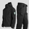Ensemble d'extérieur imperméable et coupe-vent pour homme