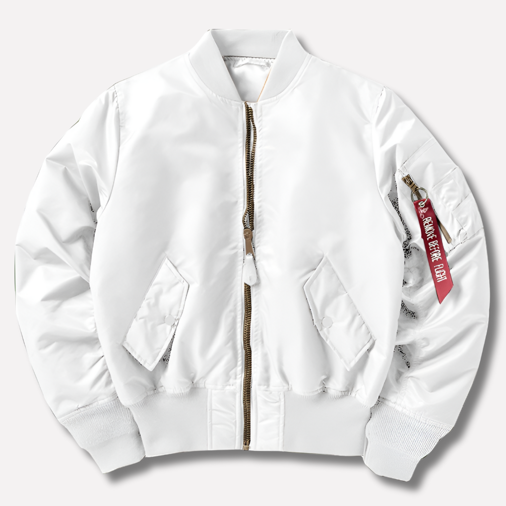 Blouson aviateur classique unisexe pour femme