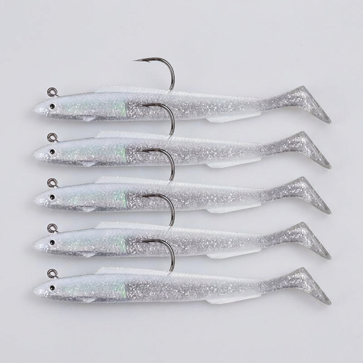 Leurre de pêche Bass & Pike avec tête de jig en plomb