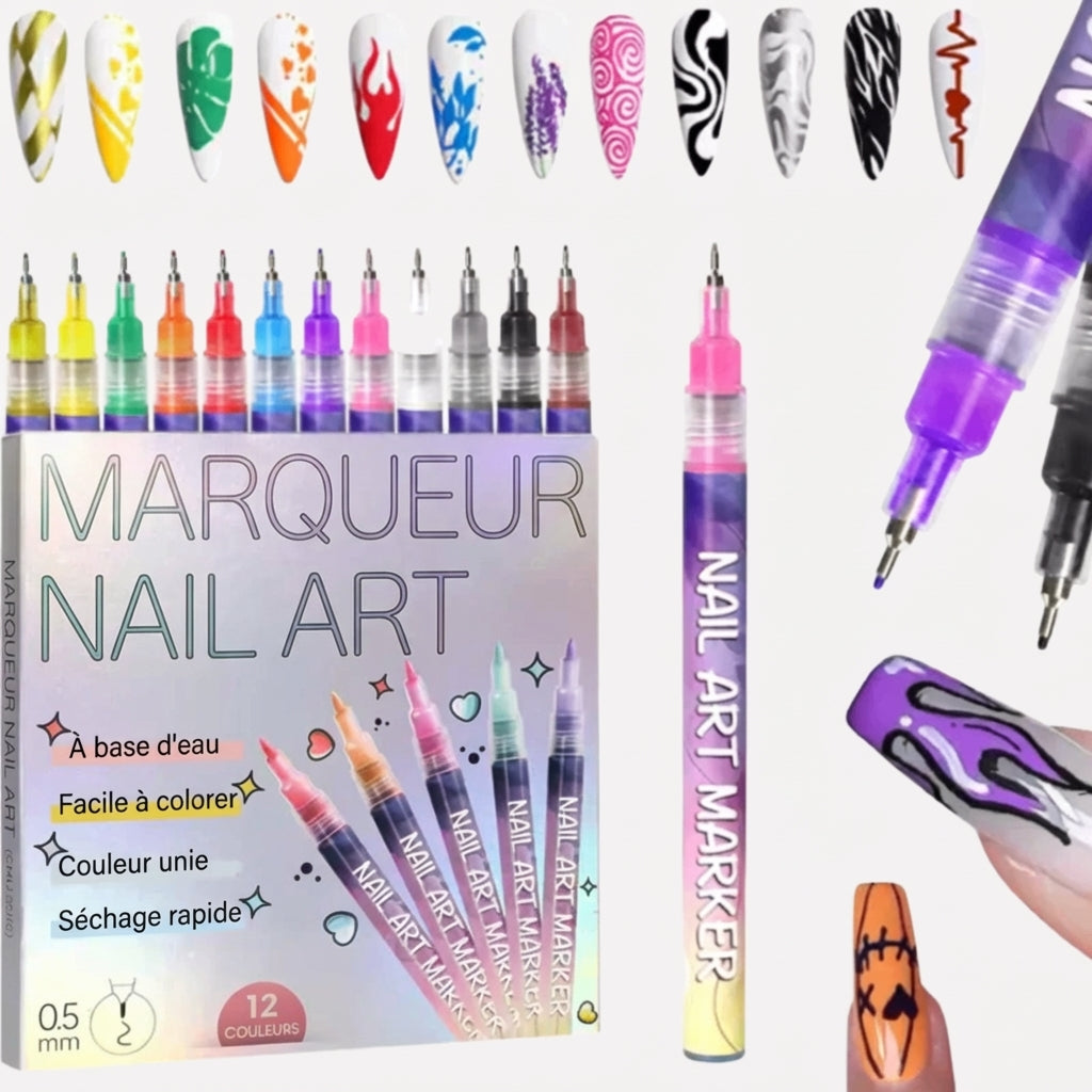 Ensemble de Stylos Art Nail MagicMilo