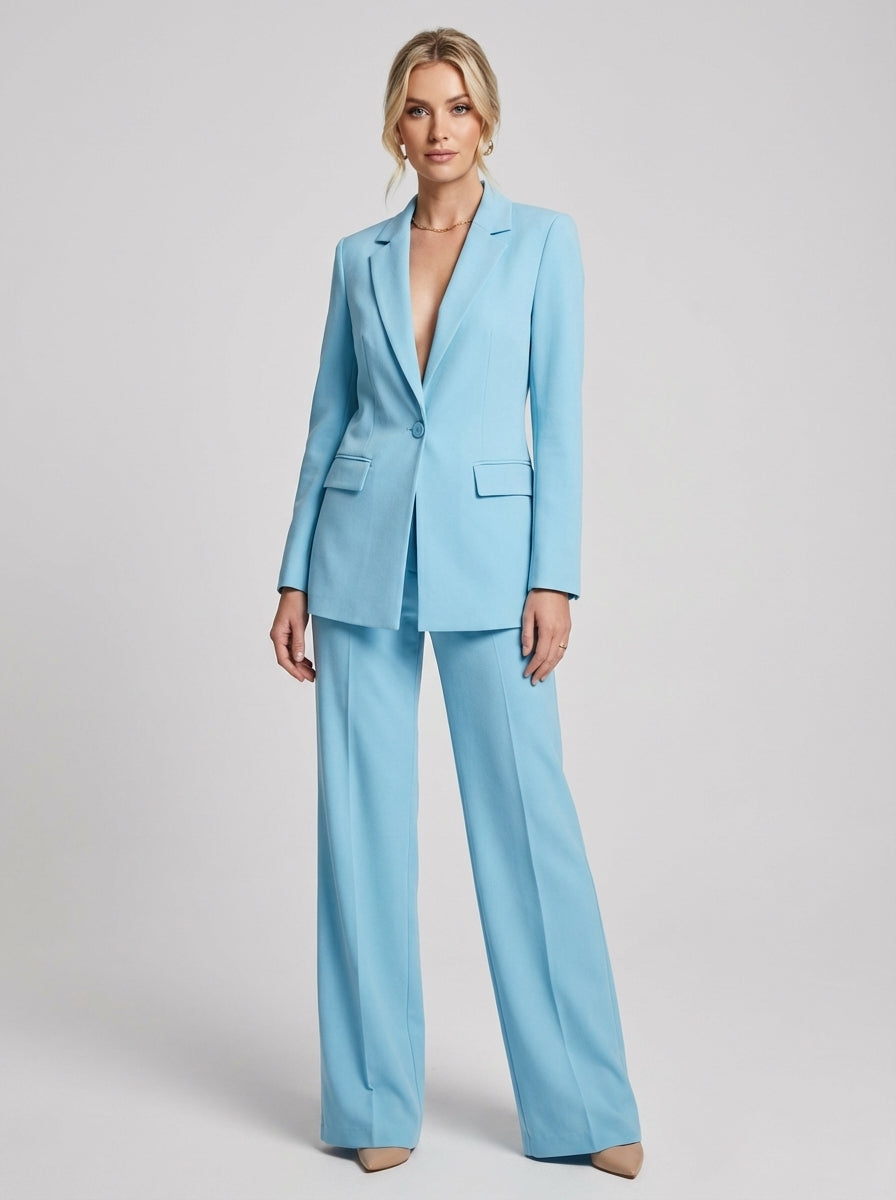 Ensemble blazer et pantalon pour femme