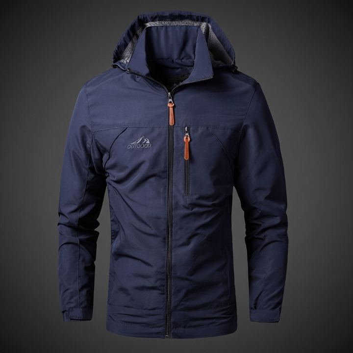 Veste coupe-vent imperméable pour homme