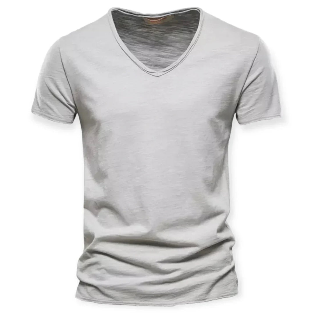 T-shirt pour Homme à Col en V