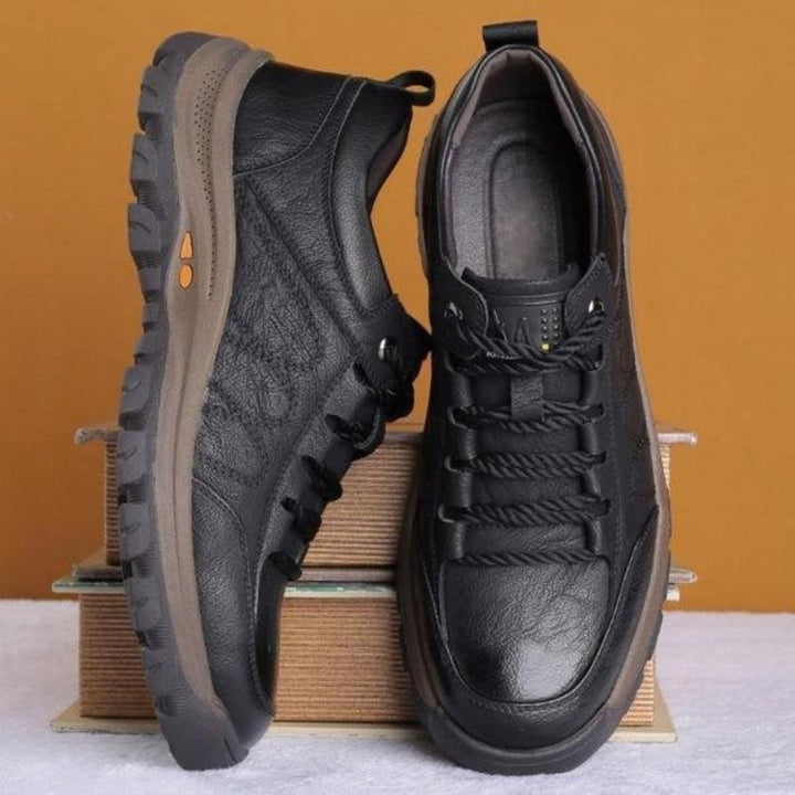 Chaussures orthopédiques en cuir pour hommes