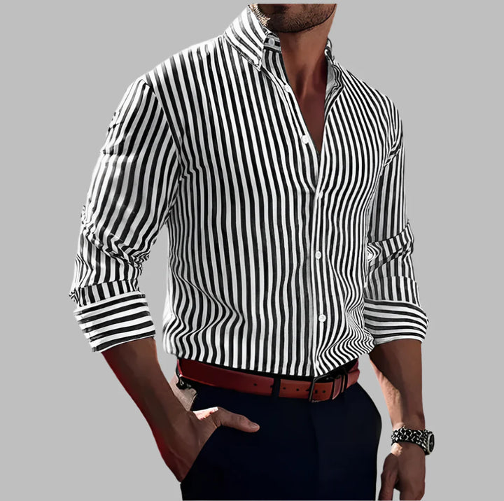 Chemise rayée pour homme