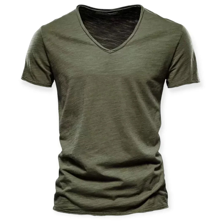 T-shirt pour Homme à Col en V