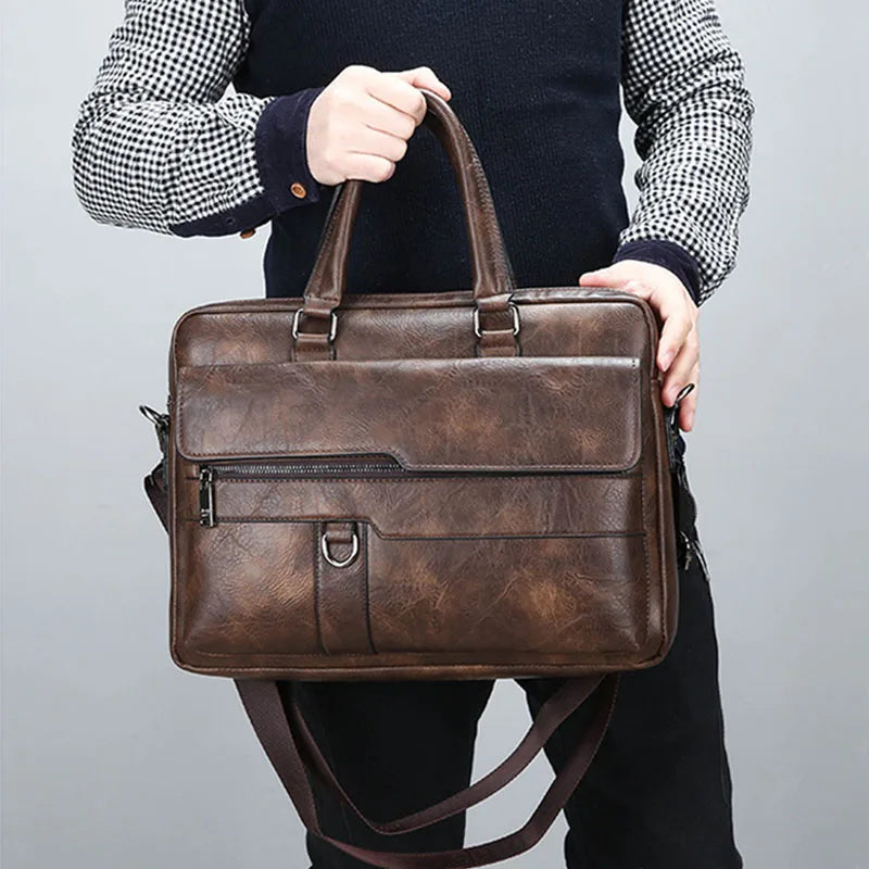 Benedicto – Sac à bandoulière en cuir élégant pour homme