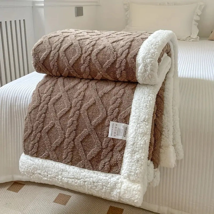 Couverture Douillette en Sherpa