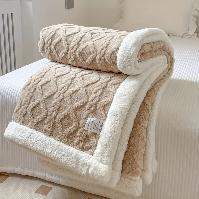 Couverture Douillette en Sherpa