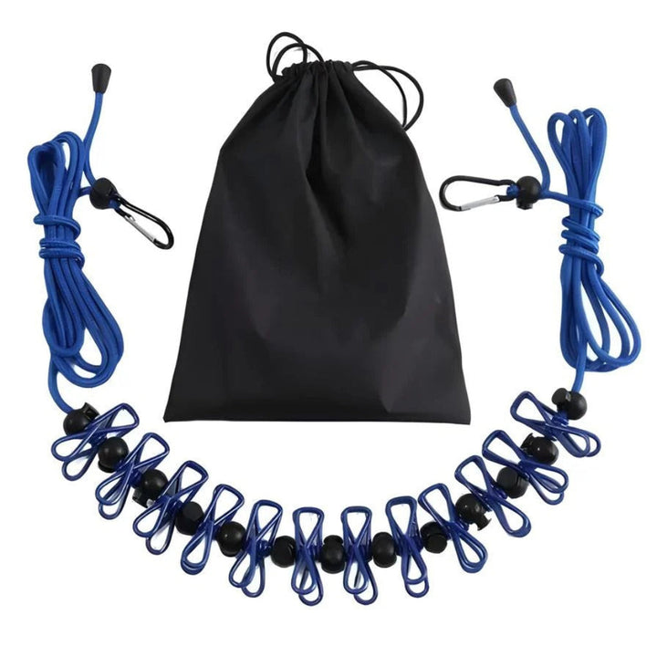 Corde à linge portable extensible