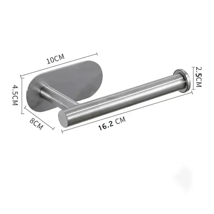 Porte-papier toilette moderne et minimaliste en acier inoxydable