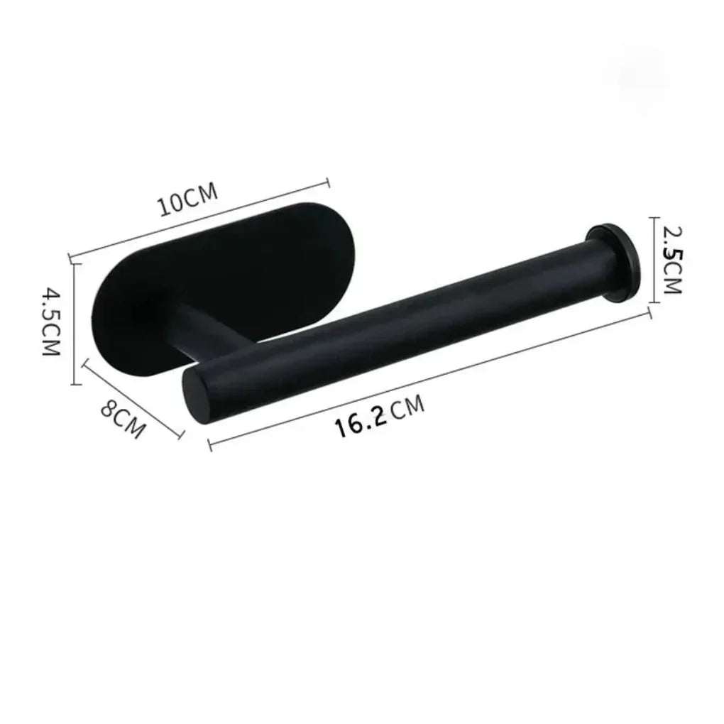 Porte-papier toilette moderne et minimaliste en acier inoxydable