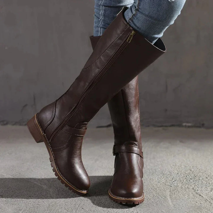 Bottes en cuir élégantes pour femmes pour toutes les occasions