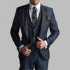 Costume trois pièces en lin pour homme