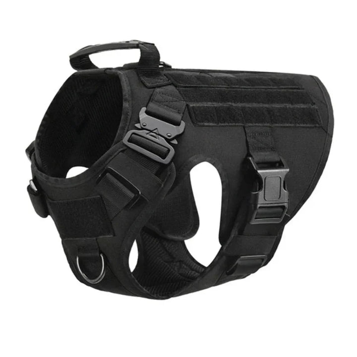 Harnais tactique anti-traction pour chien