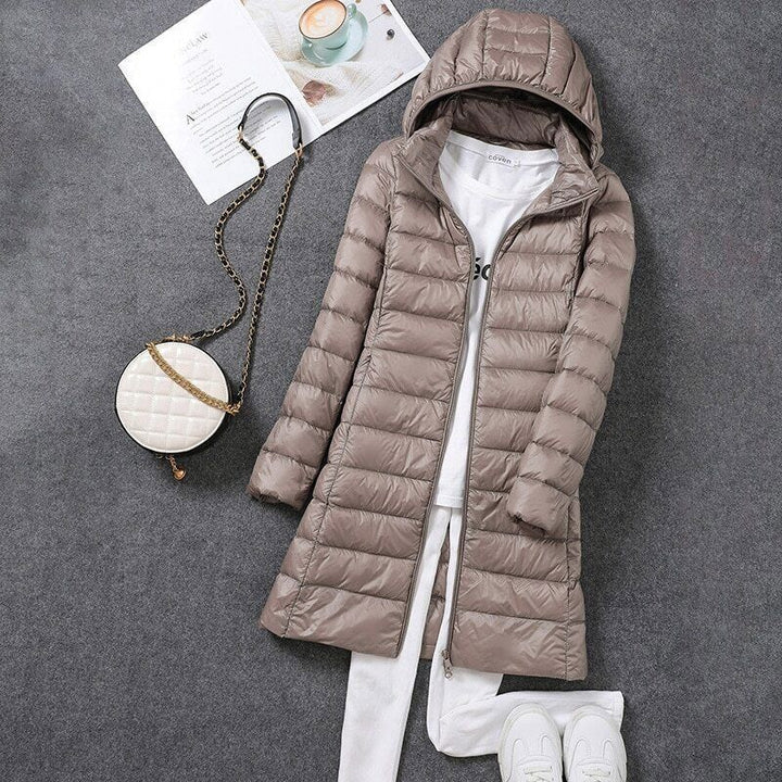 Daisy | Veste longue en duvet chaude et élégante