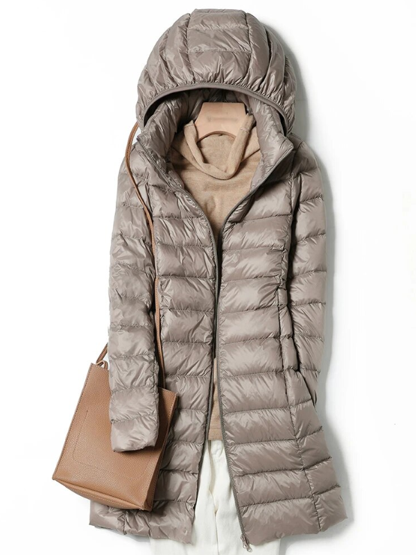 Daisy | Veste longue en duvet chaude et élégante