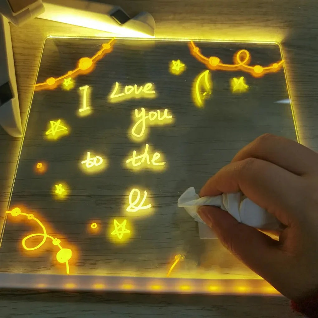 Planche à dessin LED pour enfants