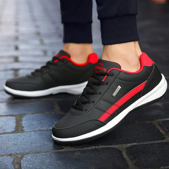 Renzo - Baskets Homme Cuir et orthopédiques