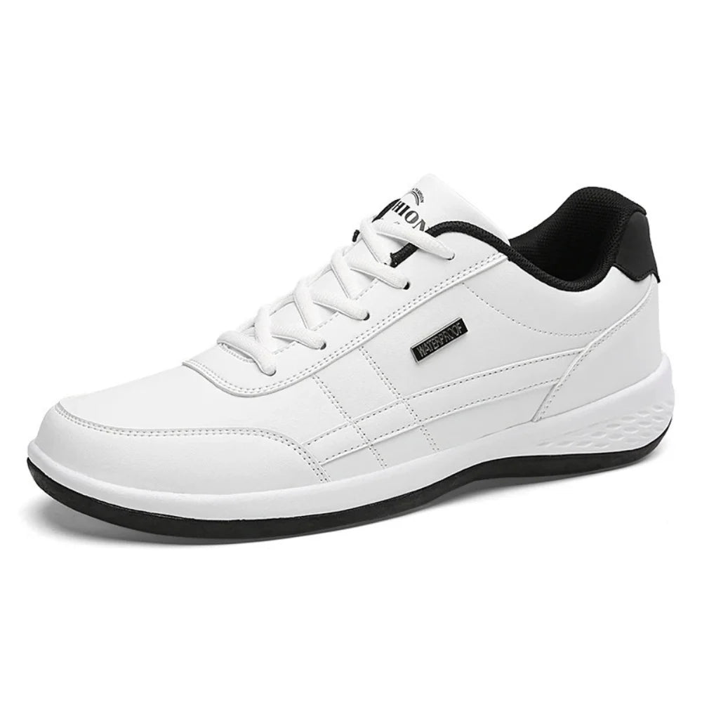 Renzo - Baskets Homme Cuir et orthopédiques