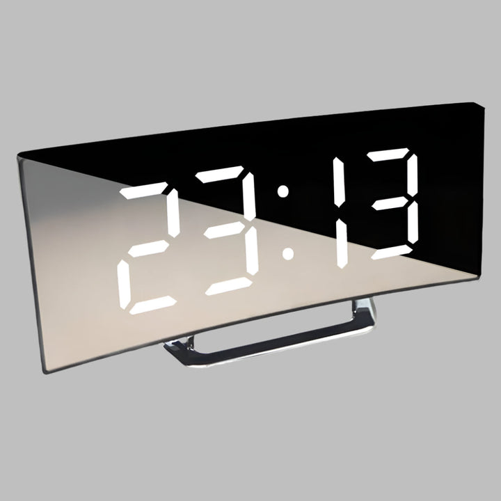 Réveil LED incurvé