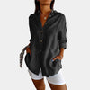 Blouse Légère en Coton-Lin pour Femme : Élégance et Confort pour l'Été