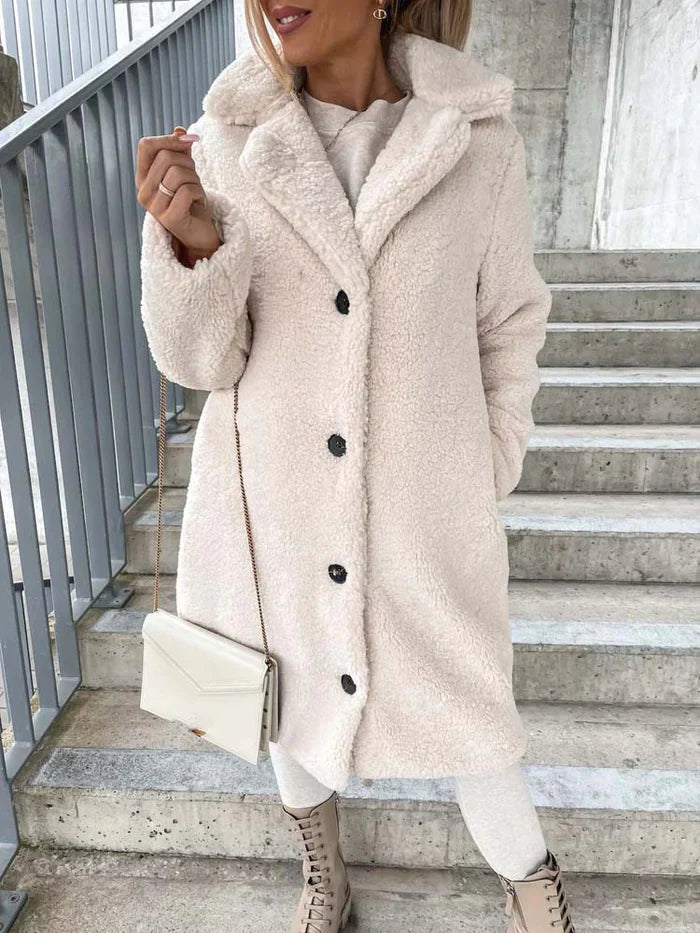 Daniella | Manteau Teddy long et chaud