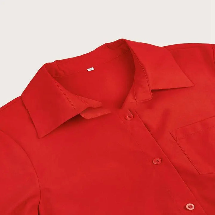 Robe-chemise élégante classique