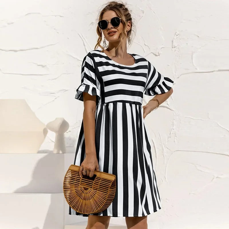 Irina – Robe élégante avec une coupe stylée