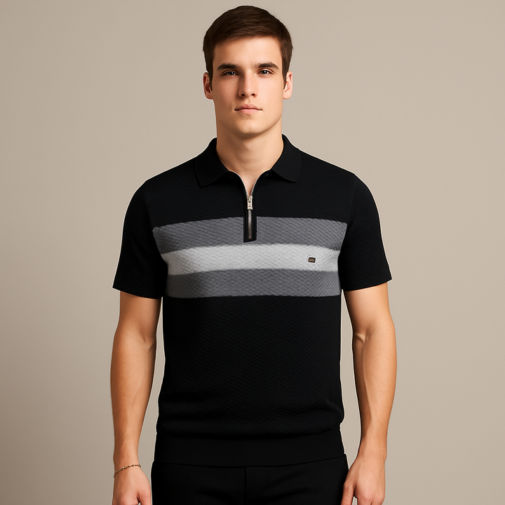 Polo homme à rayures