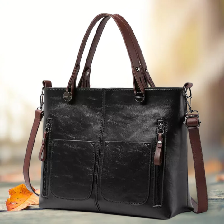 Sac à bandoulière classique en cuir élégant