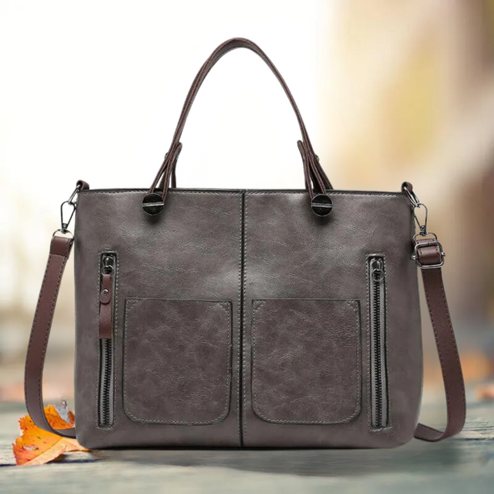 Sac à bandoulière classique en cuir élégant