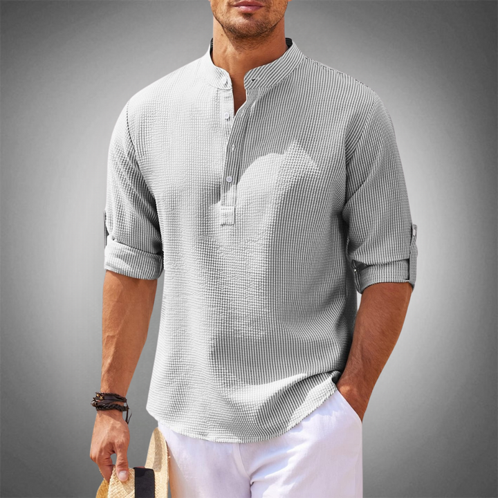 Chemise en Lin Élégante et Confortable pour Hommes