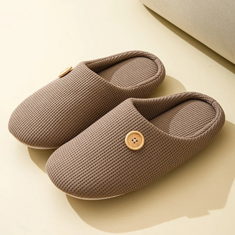 Raffaele – Chaussons confort en mousse à mémoire de forme pour femme
