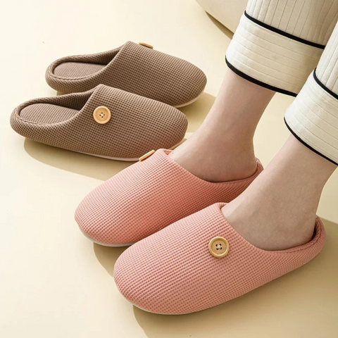 Raffaele – Chaussons confort en mousse à mémoire de forme pour femme