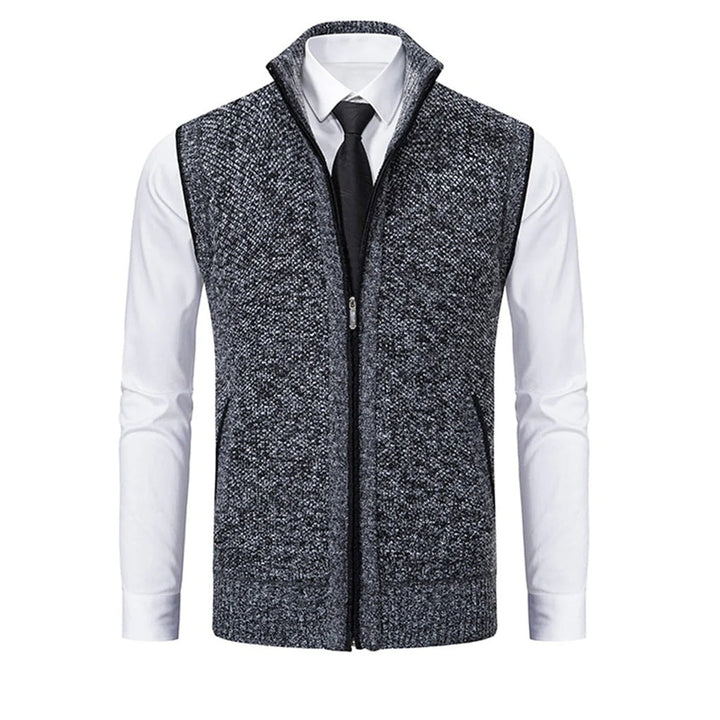 Gilet élégant pour homme — Couche soignée avec détails raffinés