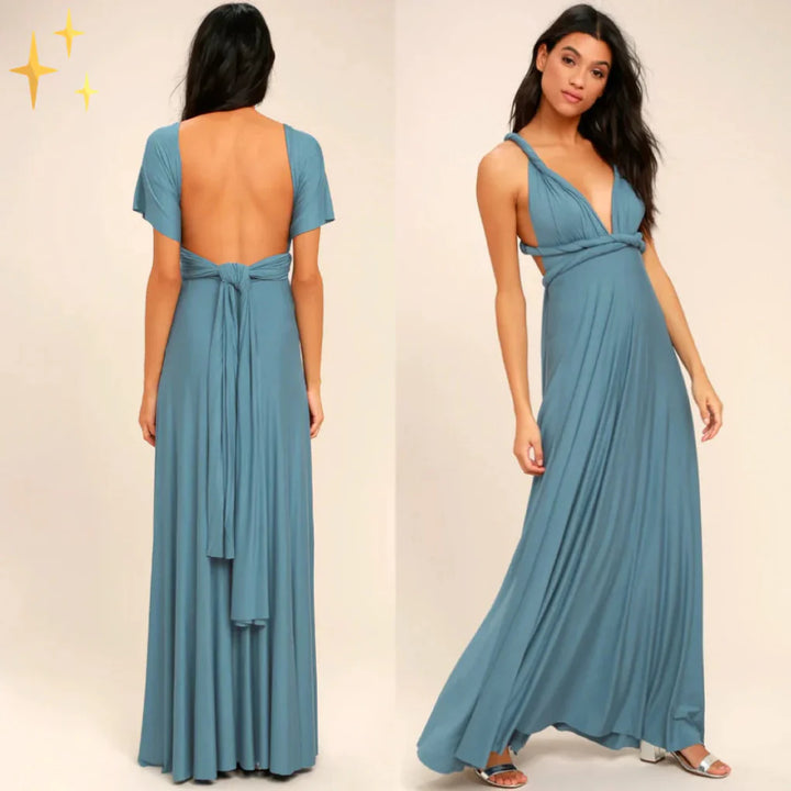 Robe portefeuille multi-positions A Lot pour femme