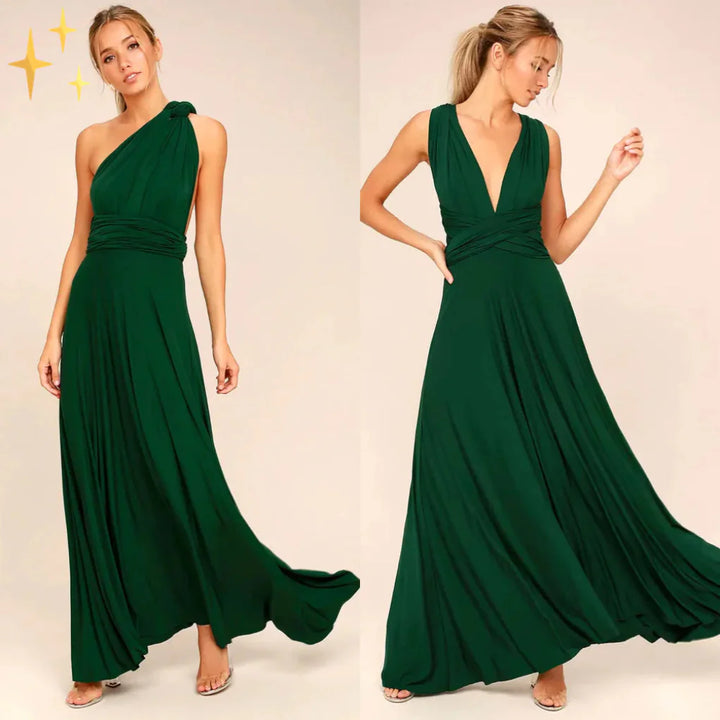 Robe portefeuille multi-positions A Lot pour femme