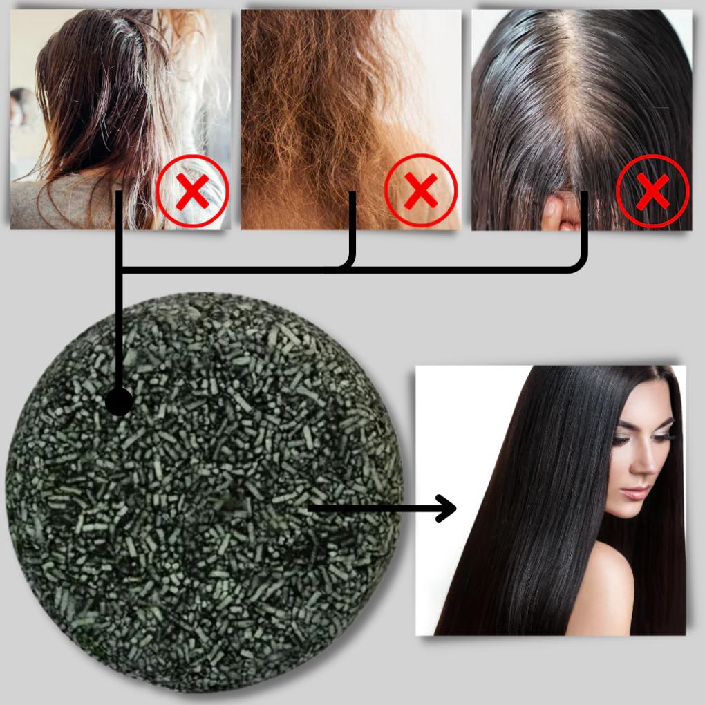 Shampoing solide naturel 69 g – Éclaircissant pour cheveux blancs