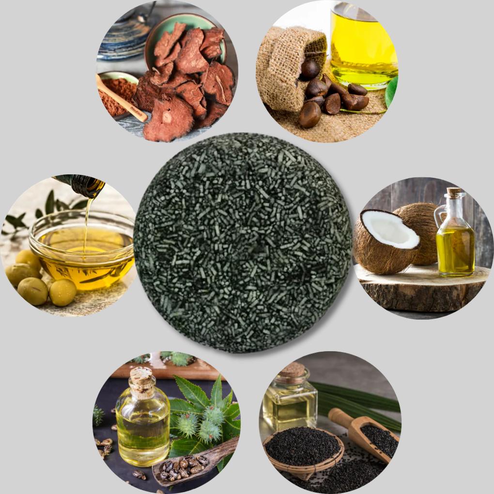 Shampoing solide naturel 69 g – Éclaircissant pour cheveux blancs