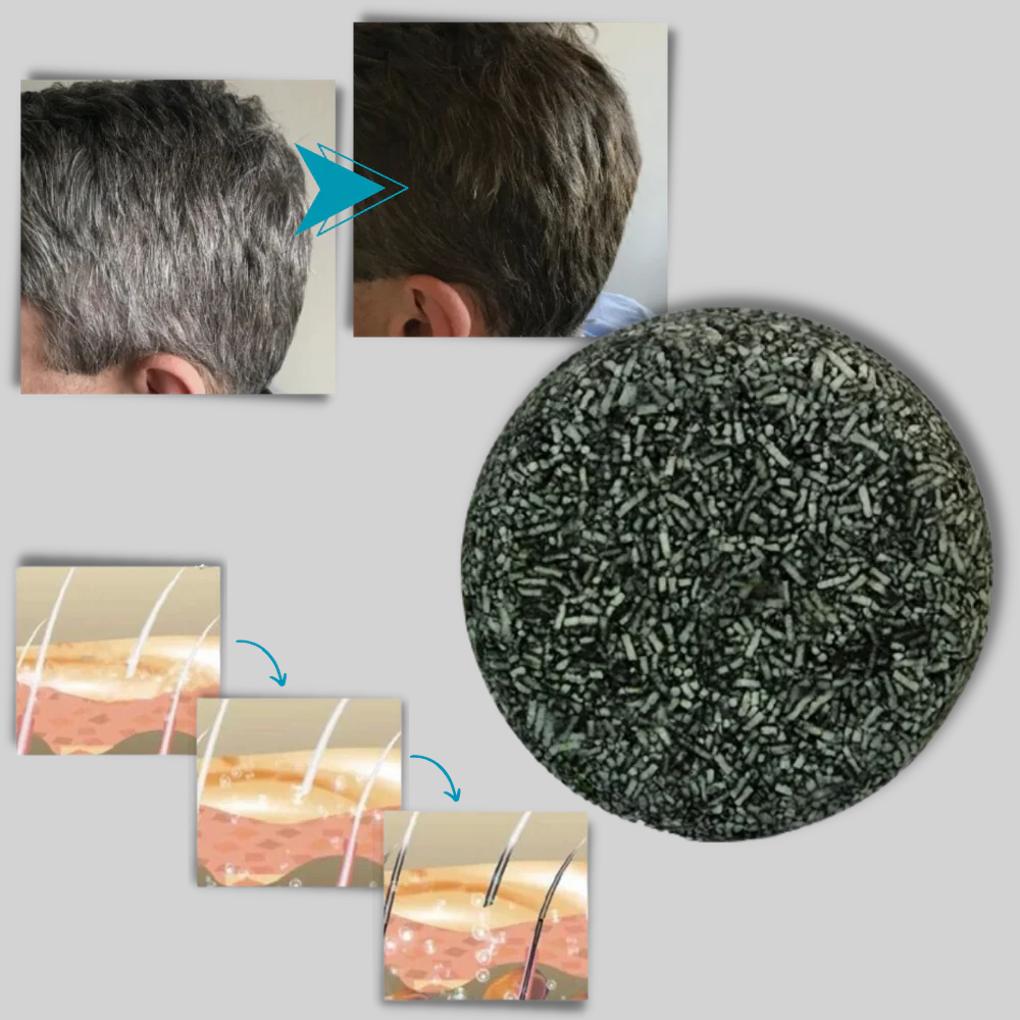 Shampoing solide naturel 69 g – Éclaircissant pour cheveux blancs