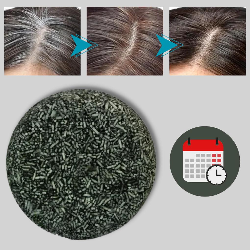 Shampoing solide naturel 69 g – Éclaircissant pour cheveux blancs