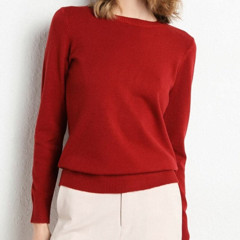 Eve - Pull doux en mélange de laine