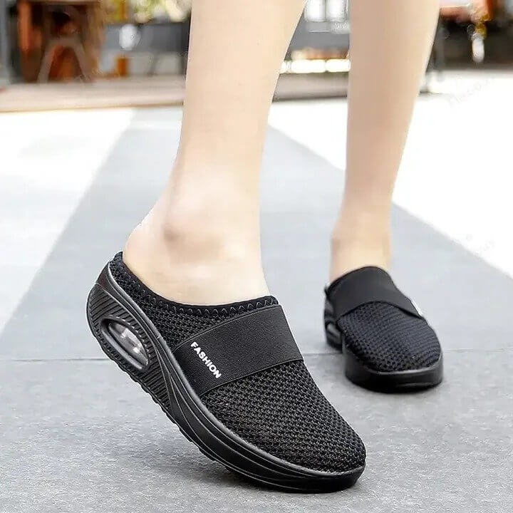Chaussures à enfiler ultra confortables à coussin d'air